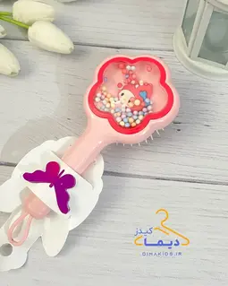 برس مو آکواریومی صورتی طرح ملودی