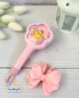 برس مو آکواریومی کالباسی روشن طرح پوم پوم پورین