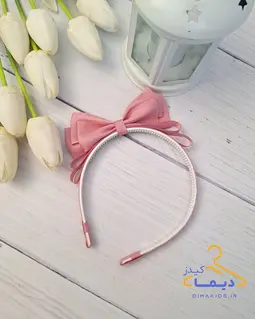 تل سر باریک ربان کالباسی طرح پاپیون