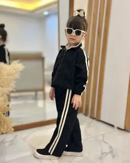 ست سوییشرت و شلوار مشکی طرح دیور