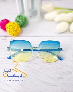 عینک آفتابی دخترانه رنگی طرح سایه روشن 