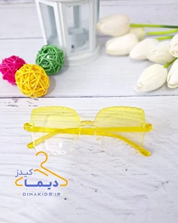 عینک آفتابی دخترانه رنگی طرح سایه روشن 