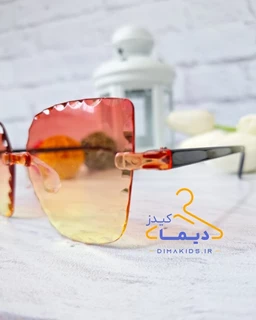 عینک آفتابی دخترانه رنگی طرح سایه روشن 