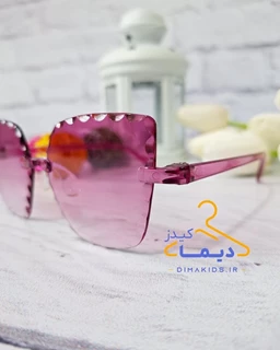 عینک آفتابی دخترانه رنگی طرح سایه روشن 