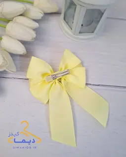 گلسر دخترونه لیمویی طرح پاپیون